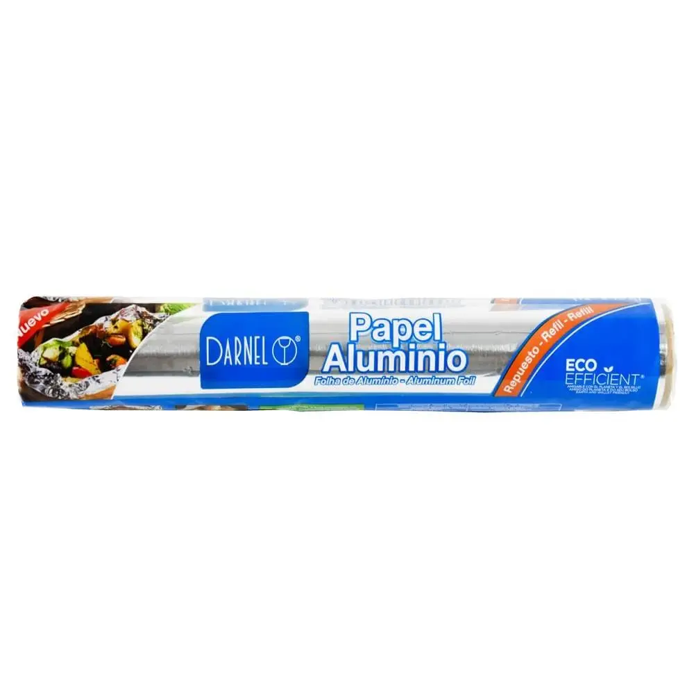 Rollo papel de aluminio economico 30cm. - medidas varias -