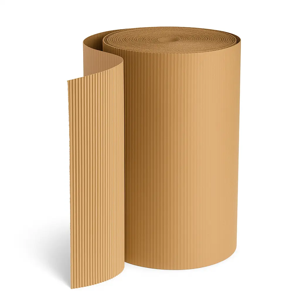 Rollo cartón corrugado x25 u. metros -medidas varias -