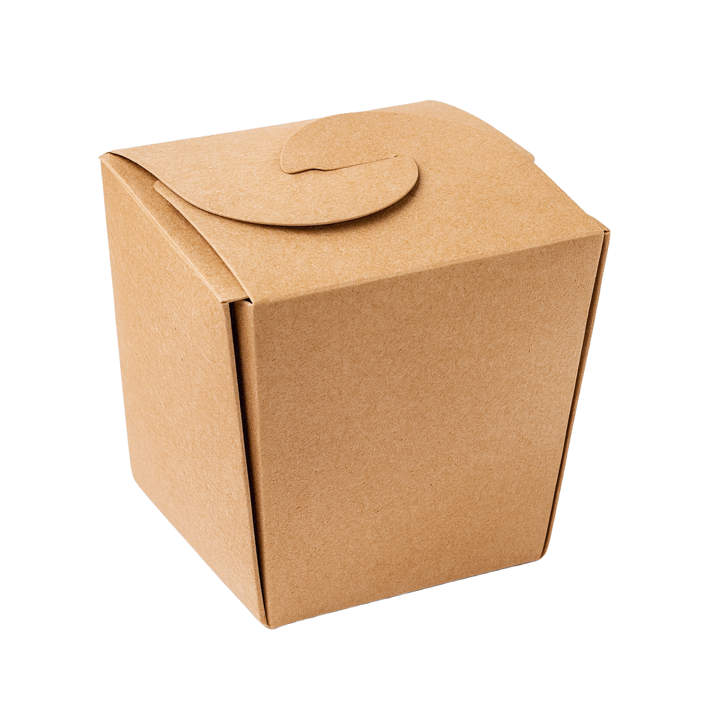 Cajas para comida china wok food truck biodegradable 11x9x9cm x50 u.