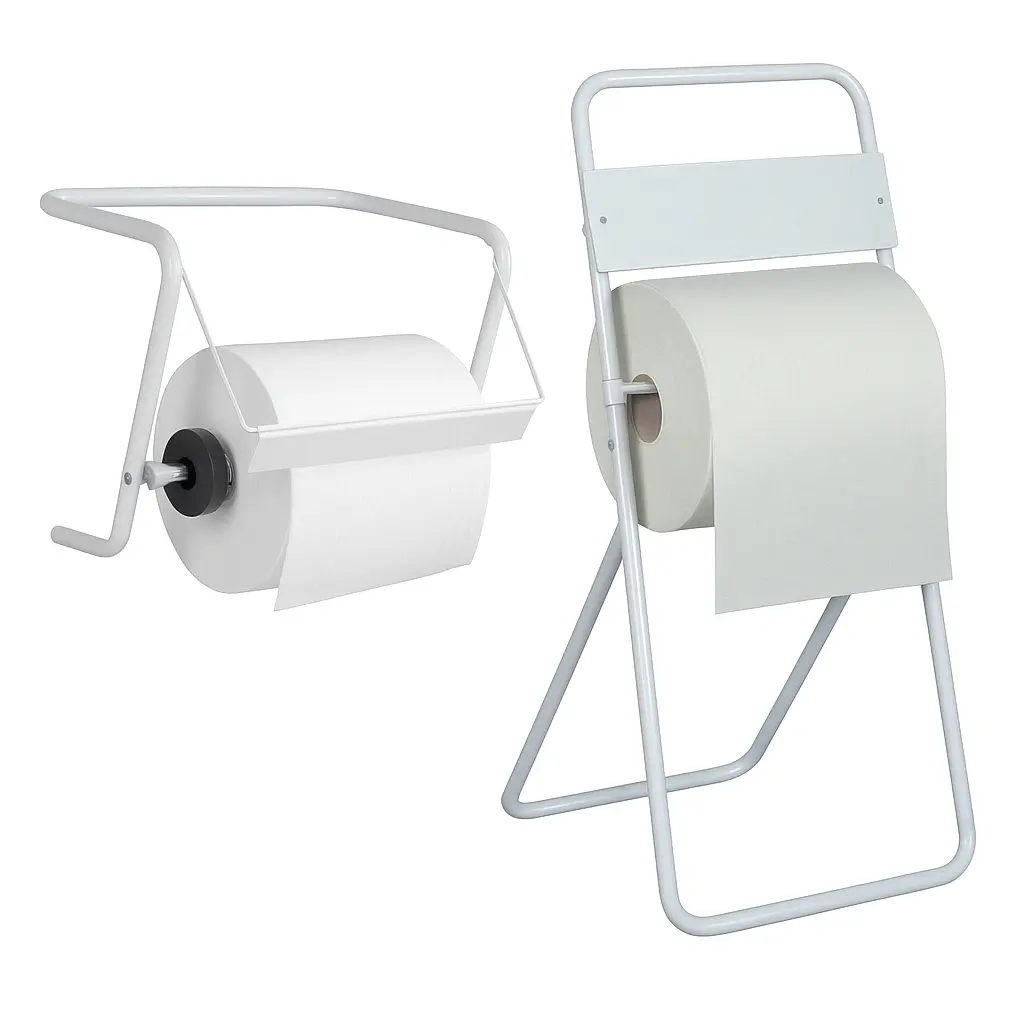 Dispenser para toallas de papel en rollo bobina industrial- medidas varias -