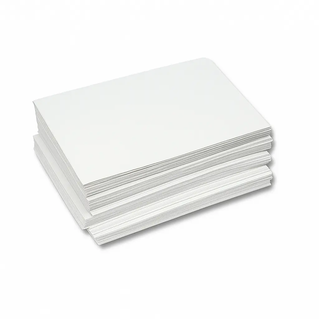 Papel satinado fondo para caja de pizza - medidas varias -