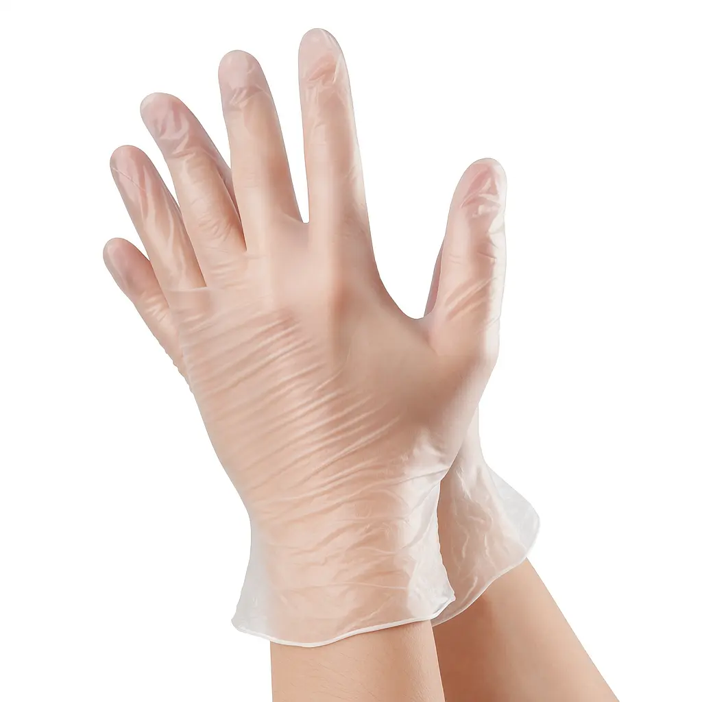 Guantes de vinilo descartables x100 u. - medidas varias -