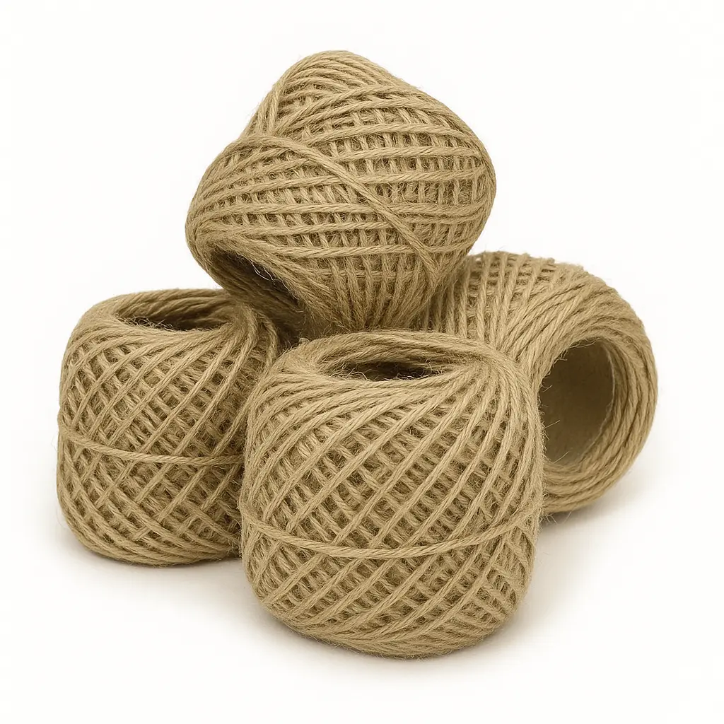 Hilo de yute natural