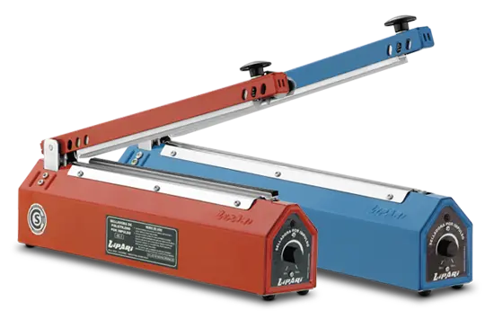 Maquina selladora de bolsas lipari metalica