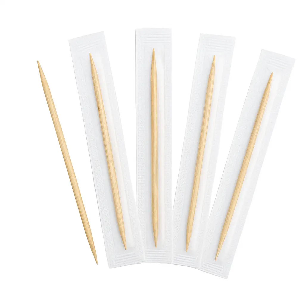 Escarbadientes ensobrados x1 u. caja x1000 u.