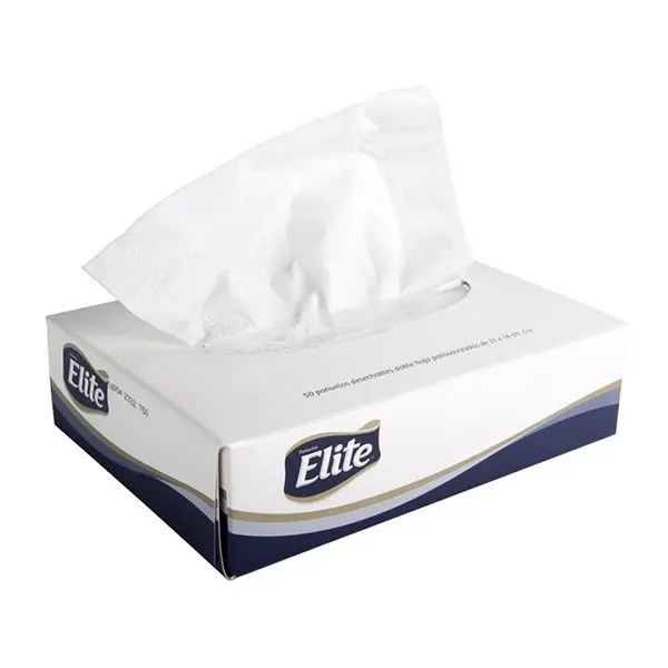 Pañuelos tissue en caja elite x75 u.