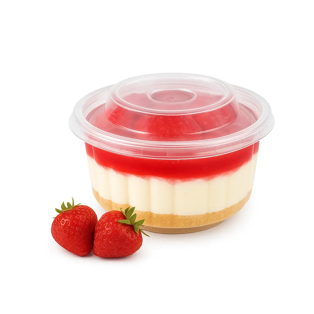 Potes plasticos facetados Koval 210cc apto microondas