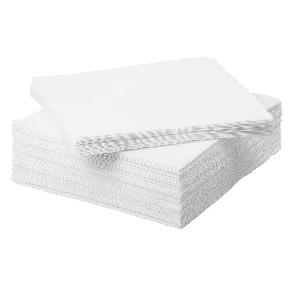 Servilletas de papel tissue blancas caja x1000 u.  - medidas varias -