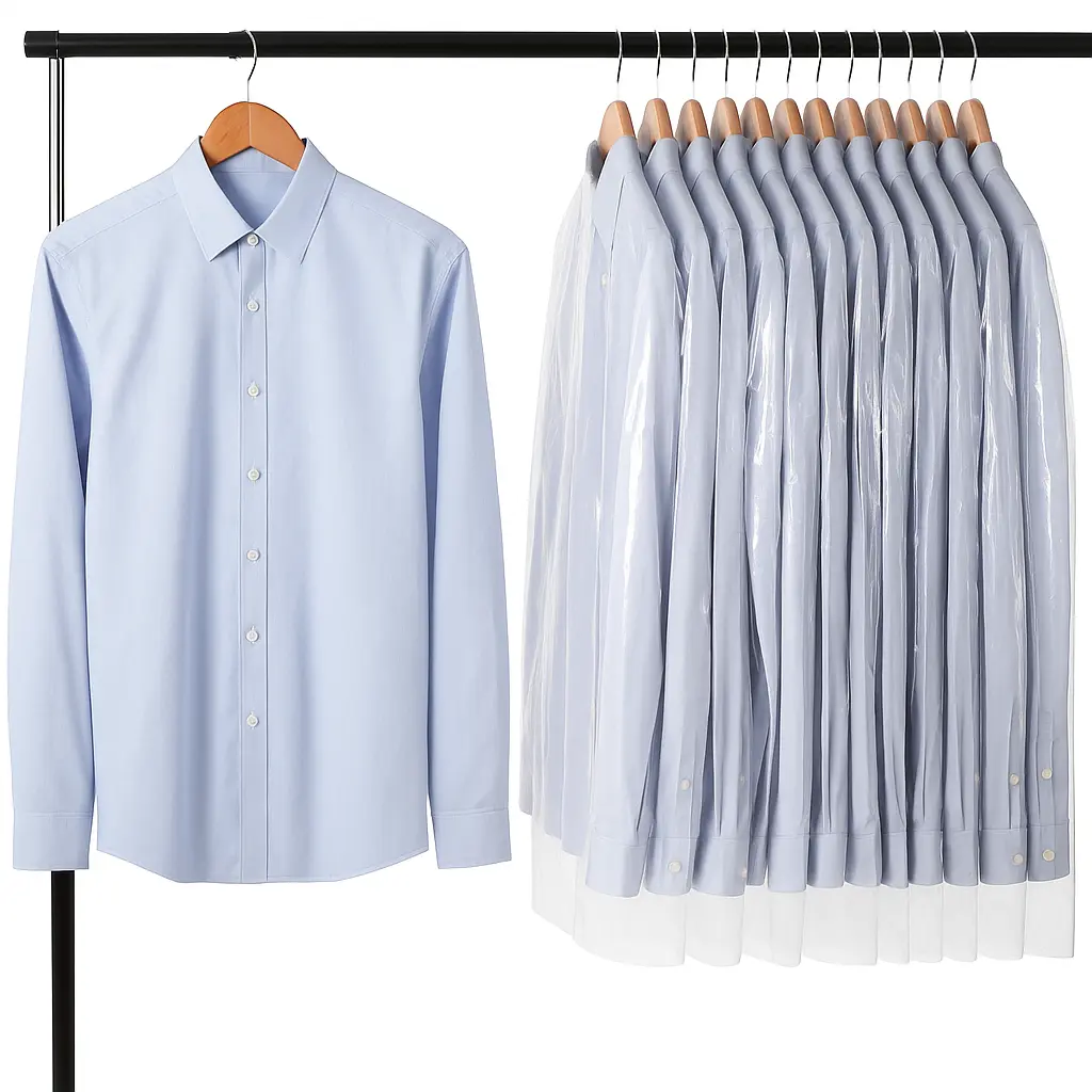 Funda para traje polipropileno cristal - medidas varias -