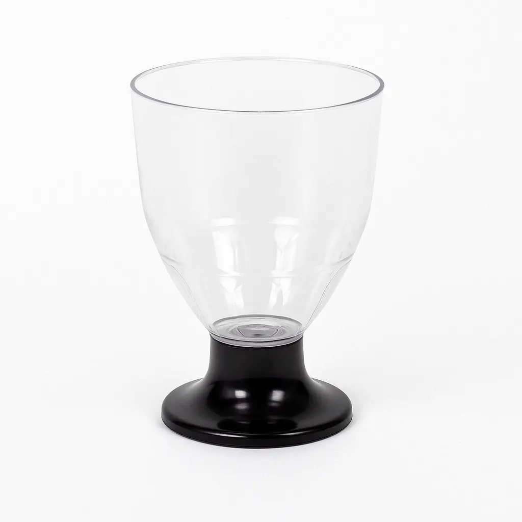 Copas plasticas 70cc rigidas cristal - colores varios -