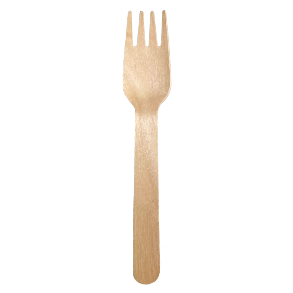 Tenedor ecológico de bamboo x25 u.