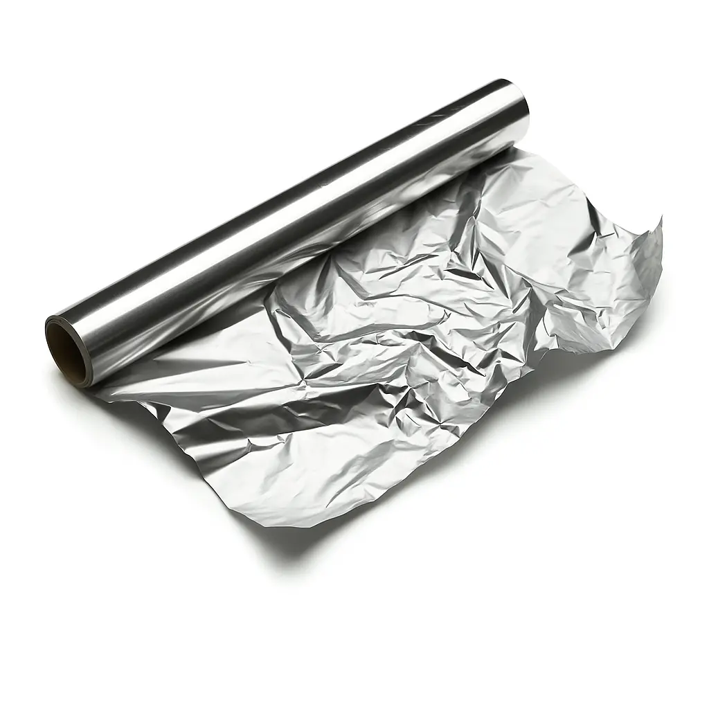 Rollo papel de aluminio 40cm. 18 micrones x5 metros