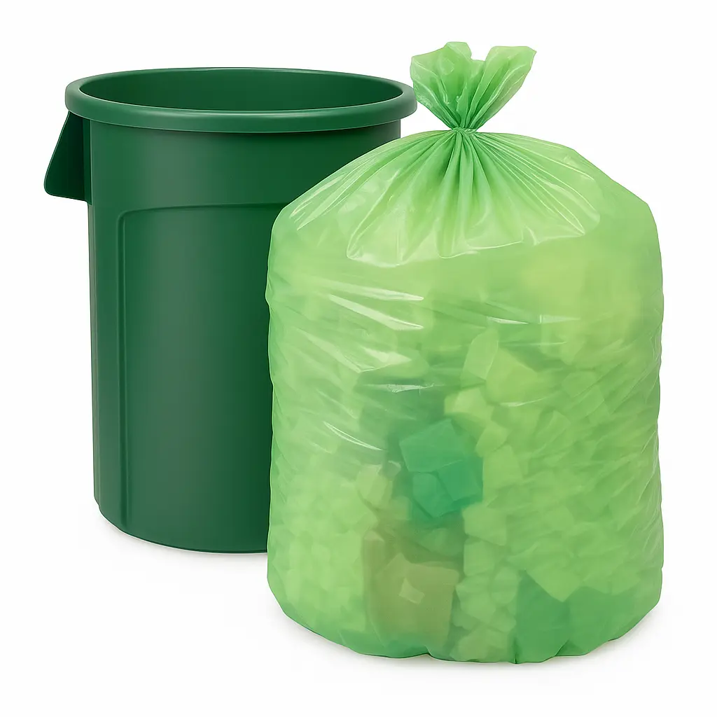 Bolsas de consorcio de baja densidad verdes x10u -medidas varias -