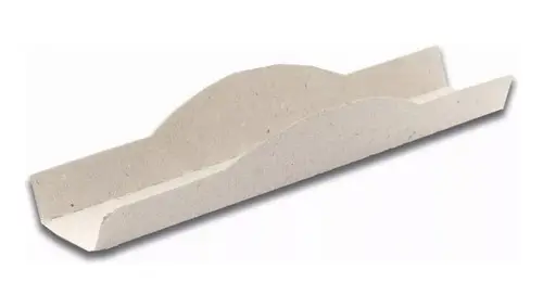 Porta panchos de cartón gris x500 u.