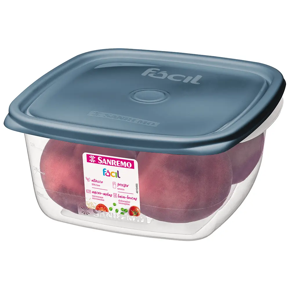 Contenedor hermetico Sanremo Facil 1900ml 130/6