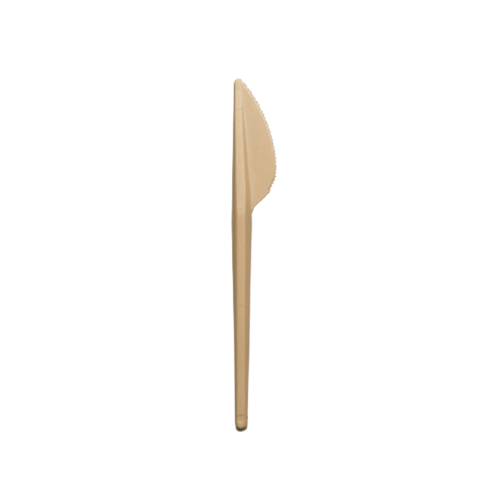 Cuchillo Tami biodegradable natural  x20 u