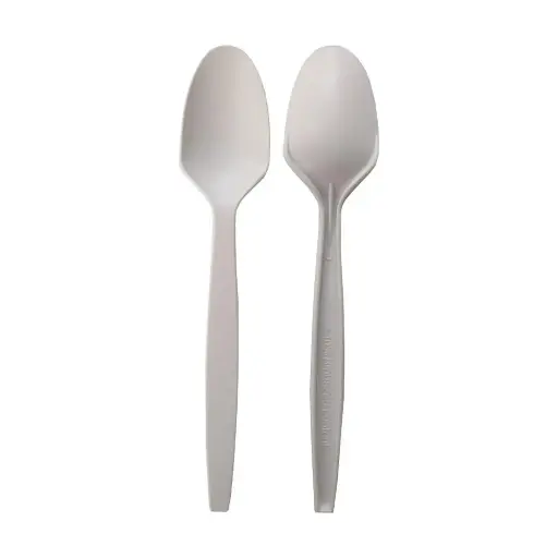 Cuchara biodegradable fécula de maíz