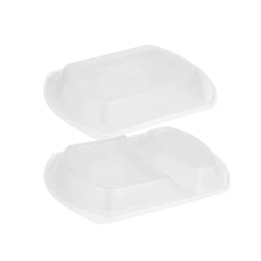 Tapas para bandejas plasticas descartables cotnyl catering x100 u. - medidas varias -