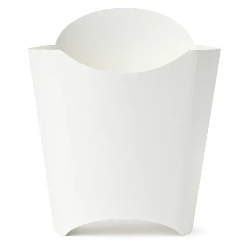 [COF010700] Estuche para papas fritas cartulina blanco x200 u.