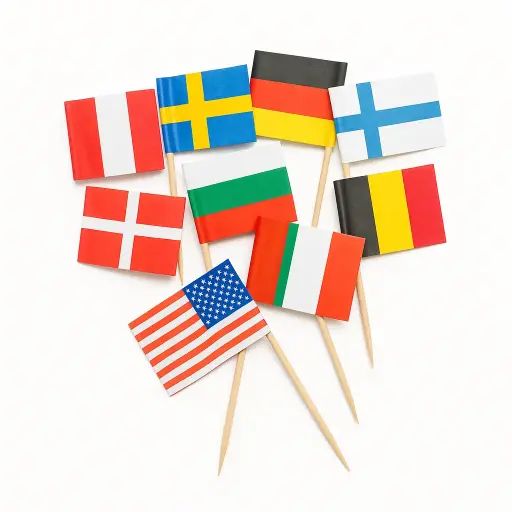 [COP010800] Pinche copetin picada banderitas x500 u.