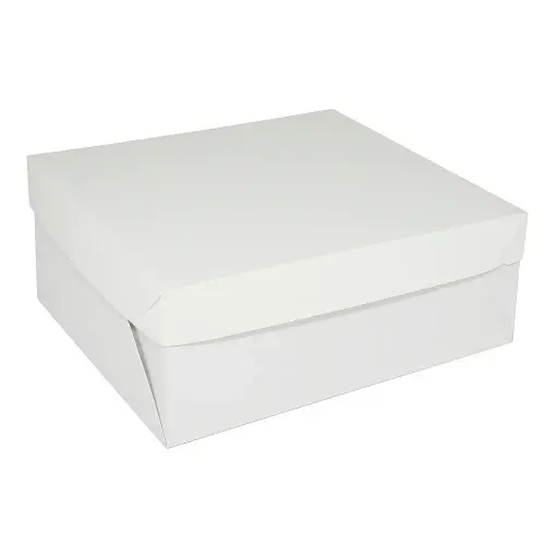 [CPT010280] Caja para torta blanca rectangular 40x33x12,5cm 3kg