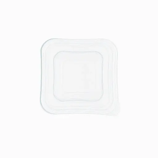 Tapas para ensaladeras plasticas descartables 900cc