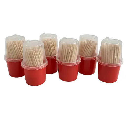 [ESC7000] Escarbadientes madera en barril x50 u.