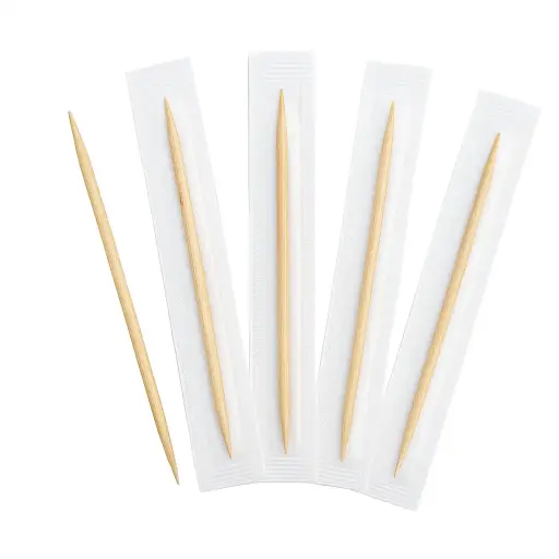 [ESC7003] Escarbadientes ensobrados x1 u. caja x1000 u.