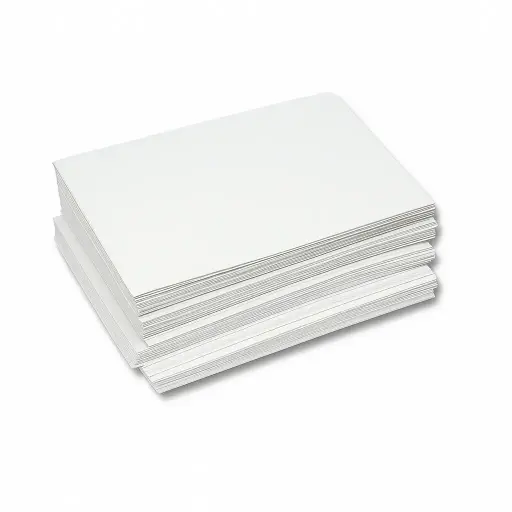 Papel satinado fondo para caja de pizza - medidas varias -