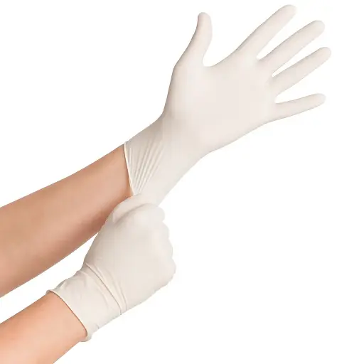 Guantes de latex descartables x100 u. - medidas varias -