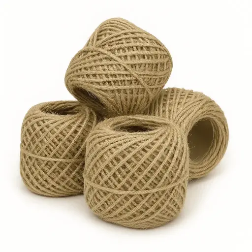 Hilo de yute natural