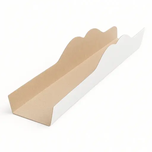 [PAN0041] Porta panchos de cartón blanco premiun x500 u.