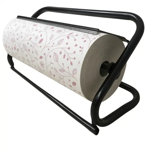 Porta rollo para bobina de papel - medidas varias -