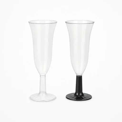 Copas plasticas champagne nancy rigidas - colores varios -