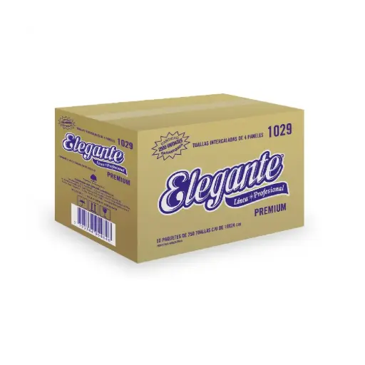 Toallas intercaladas blancas elegante 4 pliegos (1029)