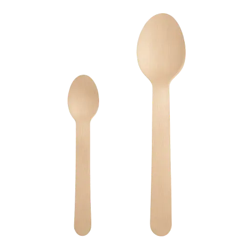 Cucharas ecológicas de bamboo x25 u. - medidas varias -