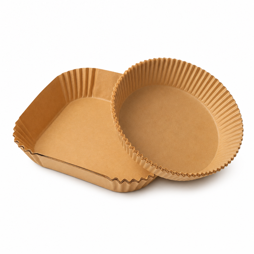 Moldes De Papel Para Freidora De Aire Descartable x50u - medidas varias -