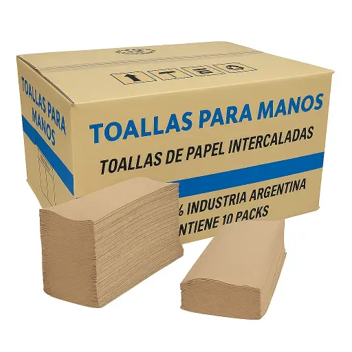 [PR/21517] Toallas Intercaladas Americana Beige x 2000gr